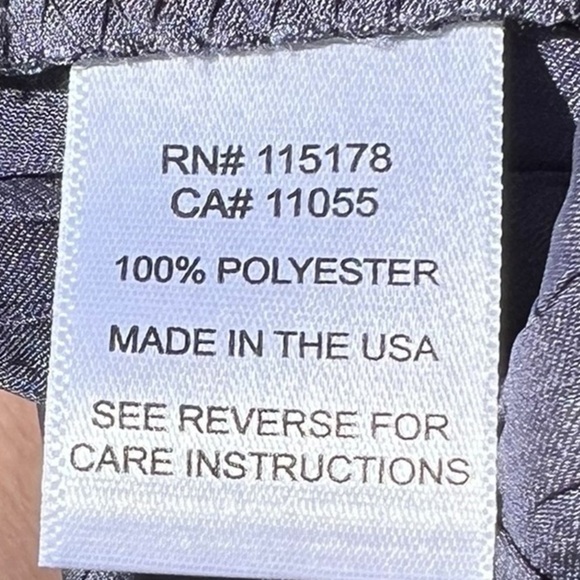 🌻NEW Komarov Charmeuse Satin & Chiffon Sleeveless Cocktail Dress XL $438.00 - Picture 12 of 12